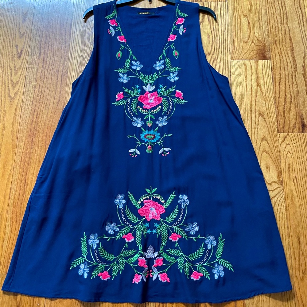 Bluheaven Casual Embroidered Dress - Sz 14